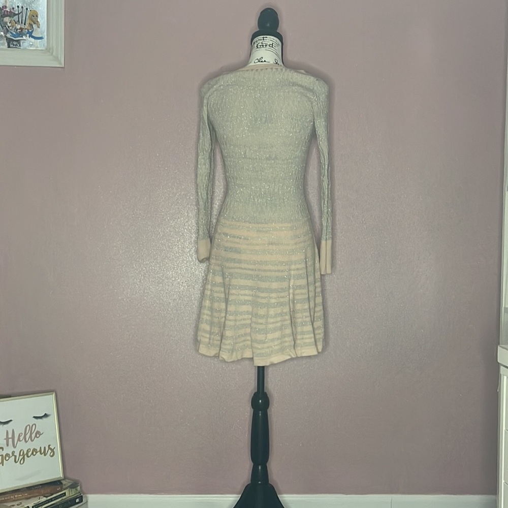 Victoria’s Secret baby pink and silver sweater dress - Picture 2 of 7